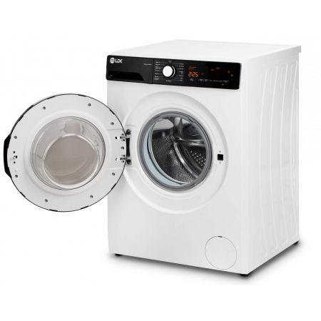 Masini de spalat - Masina de spalat rufe LDK Higeea 914 DIA, 9 Kg, 1400 rpm, Anti-Alergic, Selectare nivel murdarie, Selectare tip pata, Prespalare, Amanare pornire, Calcare usoara, Motor inverter, Clasa A, Alb