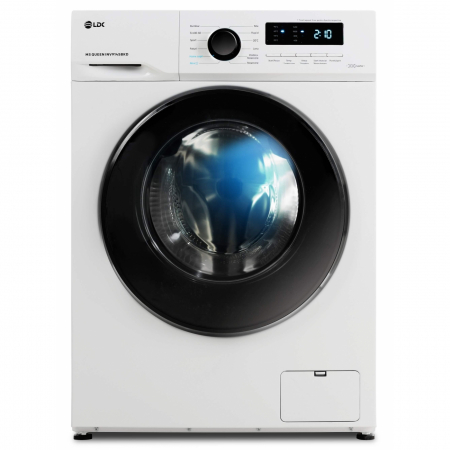 Masini de spalat - Masina de spalat rufe Ldk Queen INV914SBKD, Capacitate 9 Kg, 1400 rpm, Steam, Amanare pornire, DrumClean, Motor Inverter,Clasa A, Alb