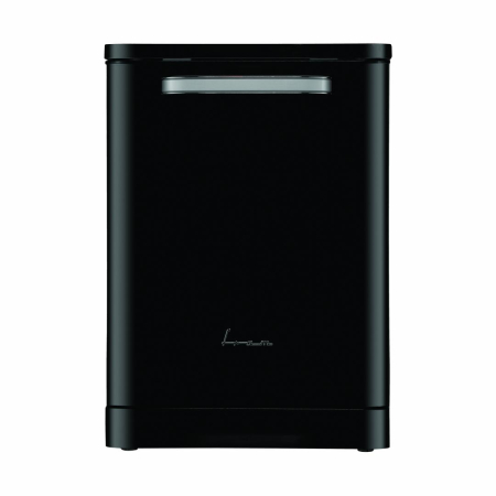 Masini de spalat - Masina de spalat vase Fram FDW-VRR606BKE++, 12 seturi, 6 programe, Clasa E, Display LED, Pornire intarziata, Aquastop, 60 cm, Clasa E,negru