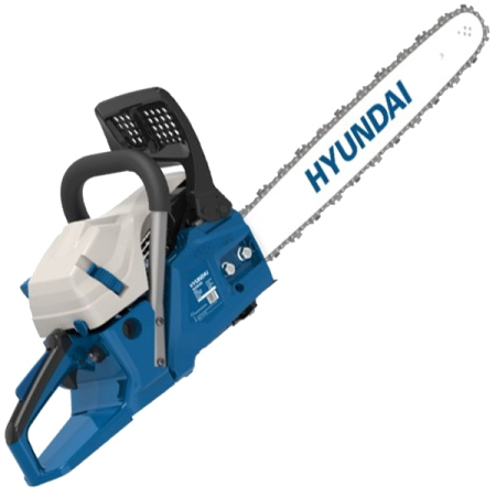 Casa, Gradina & Bricolaj - Motofierastrau Hyundai HY-CS6250,cu lant, 61.5 cmc, sina 50 cm,albastru