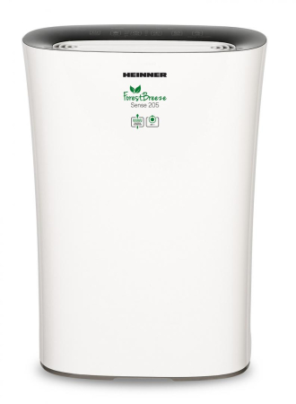 Climatizare & Sisteme de incalzire - Purificator de aer Heinner HPA-M205, arie de acoperire 14-24mÂ˛, CADR (flux de aer) 205mÂł/h, control tactil, filtru compus (include filtru HEPA 13), generator de ioni negativi, mod silenČ›ios, mod Au