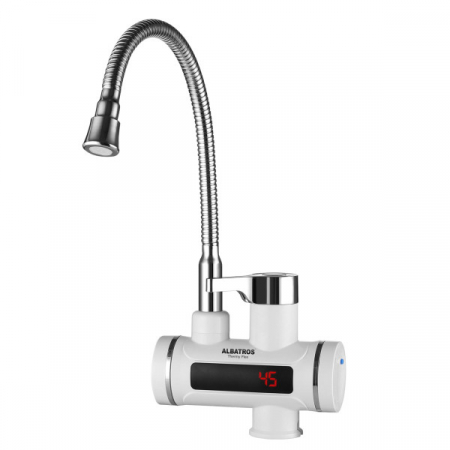 Casa, Gradina & Bricolaj - Robinet electric Albatros THERMY FLEX,3300 W,Presiune apă 0,04 - 0,6 Mpa,Temperatură apă 30-60°C,Alb