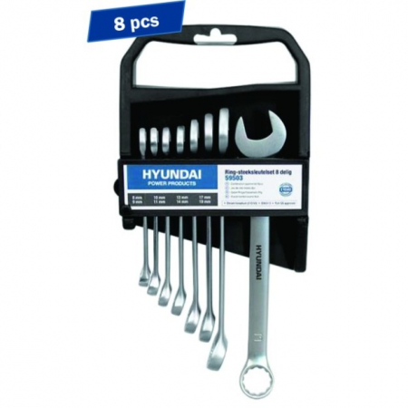 Trusa scule - Set chei combinate Hyundai HY-59503, 8-19