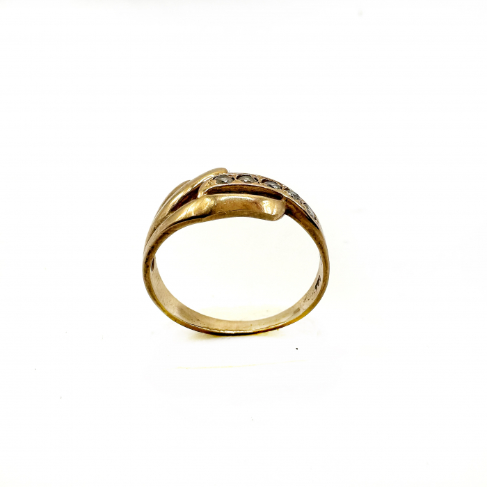 Inel Aur 14K si zirconii [2]