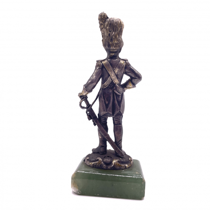 Miniatura soldat din argint [2]