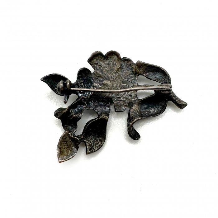 Brosa argint model floare [2]