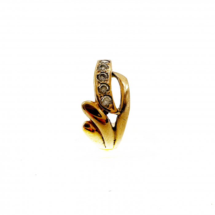 Inel Aur 14K si zirconii [3]