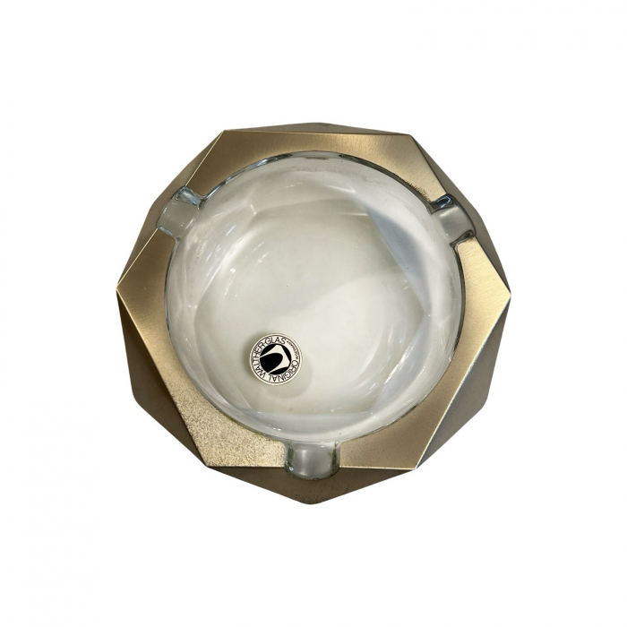 Scrumiera cristal si argint [2]