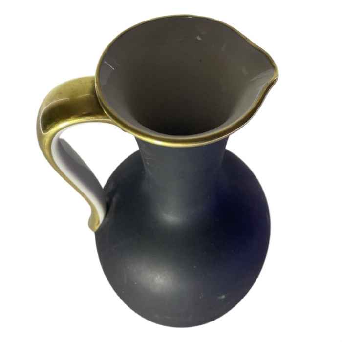 Vaza Portelan, Neagra, 21x10 cm, tip Carafa [2]