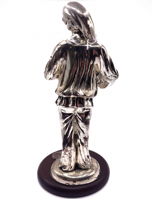Statueta Pulcinella in folie de argint [4]
