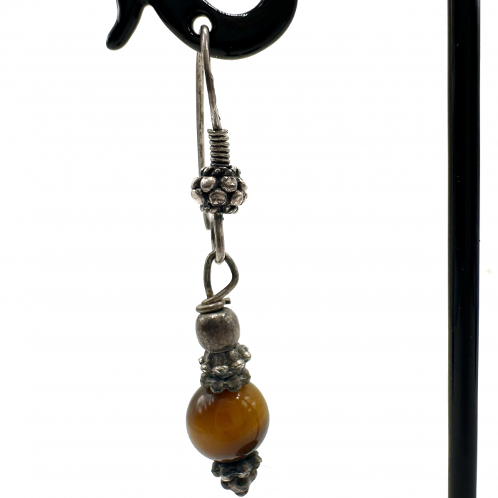 Cercei argint si agat [2]