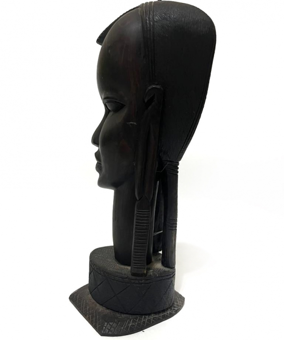 Statueta cap femeie africana [2]