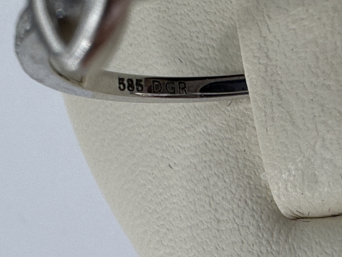 Inel Aur 14K si diamante [3]