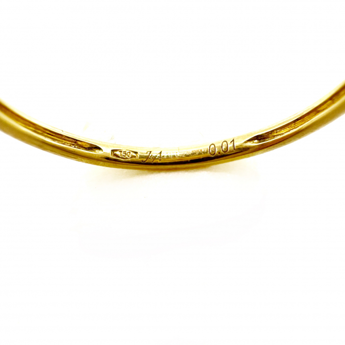 Inel Aur 18K cu diamante 0.01ct [4]