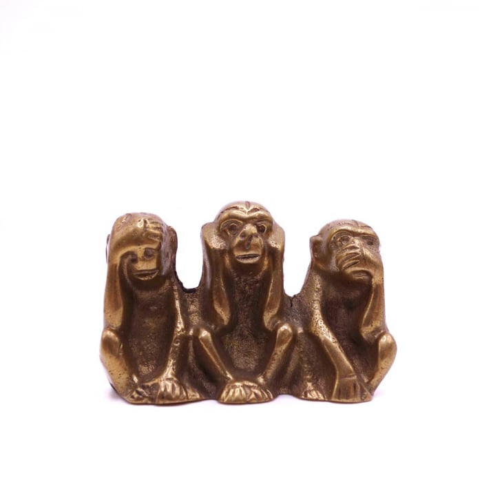 Mini statueta cu trei maimute [1]