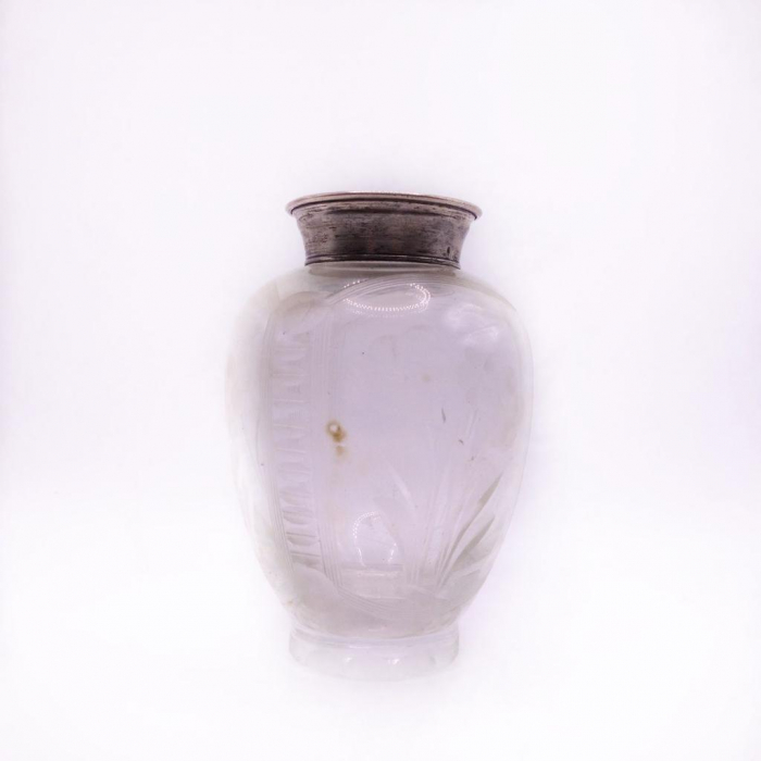 Miniatura Vaza Cristal si Argint [2]