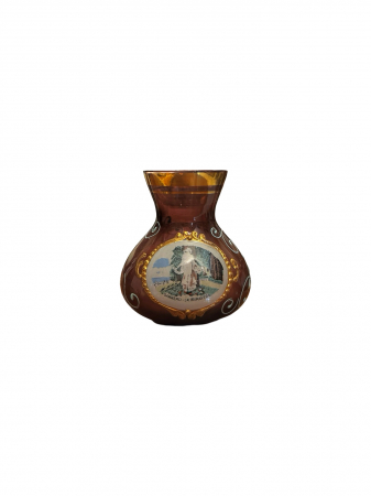 Vaze si boluri decorative - Vaza sticla pictata