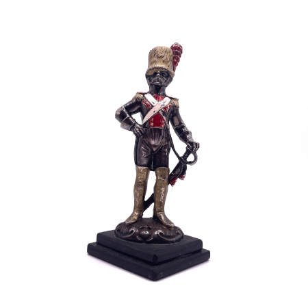 Decoratiuni Vintage - Miniatura soldat argint