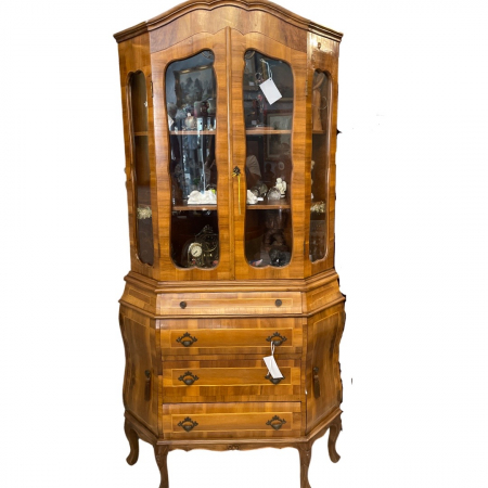 Mobilier vintage - Vitrina de colt