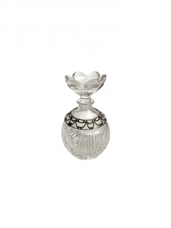 Argint - Sticluta parfum model floare