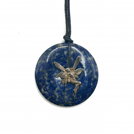 Coliere Vintage - Colier argint si lapis-lazuli