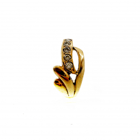 Inel Aur 14K si zirconii [2]