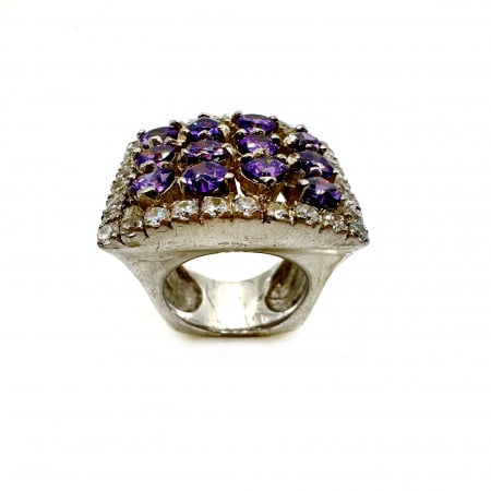 Inele Vintage Argint - Inel argint model inimioare
