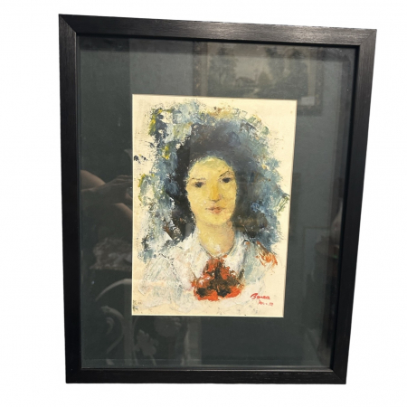 Tablouri - Tablou portret fata