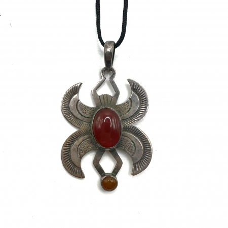 Colier argint si carneol [0]