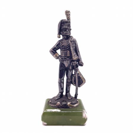 Decoratiuni Vintage - Miniatura soldat din argint