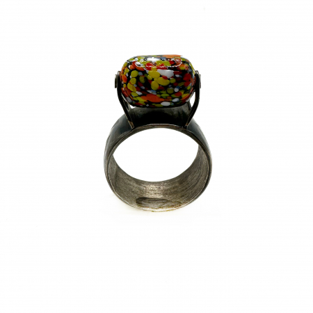 Inel argint model "anti-stres" [1]