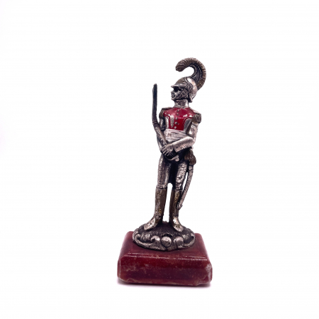 Decoratiuni Vintage - Miniatura soldat argint