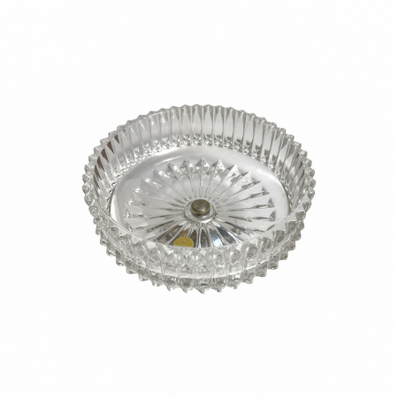 Fructiera cristal pe picior metalic [1]