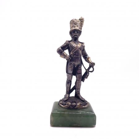Decoratiuni Vintage - Miniatura soldat din argint