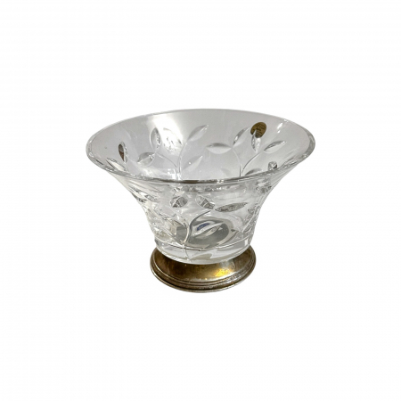 Cosuri servire - Bol argint 800 si cristal