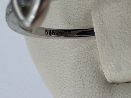 Inel Aur 14K si diamante [2]