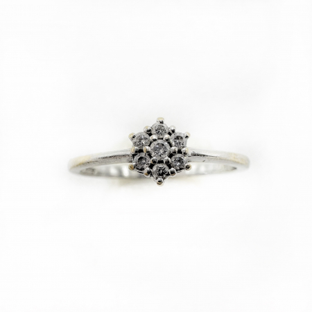 Inel Aur 18K cu sapte diamante [1]