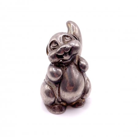Decoratiuni Vintage - Miniatura argintata veverita