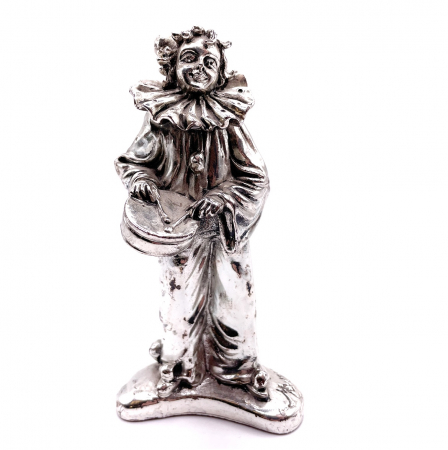 Miniaturi Argint - Miniatura clown argintat