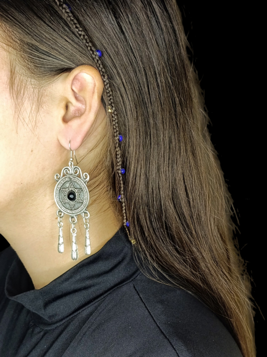 Cercei din zamac argintat 06 [2]