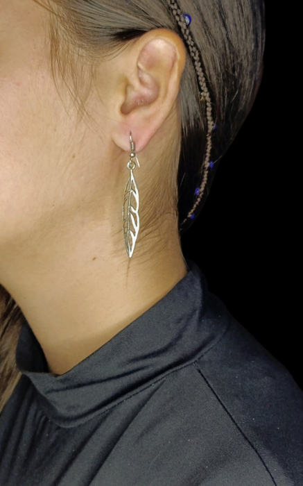 Cercei din zamac argintat 18 [2]