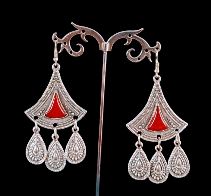 Cercei din zamac argintat 42 [1]