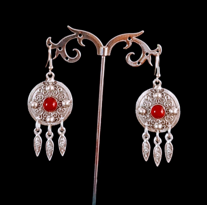 Cercei din zamac argintat 38 [1]