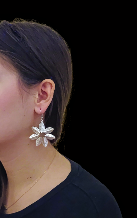 Cercei din zamac argintat 52 [2]