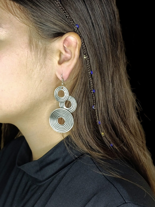 Cercei din zamac argintat 01 [2]