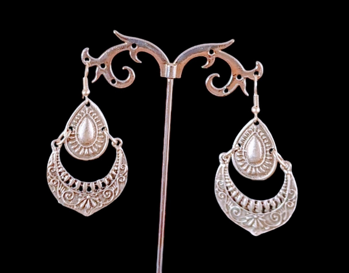 Cercei din zamac argintat 35 [1]