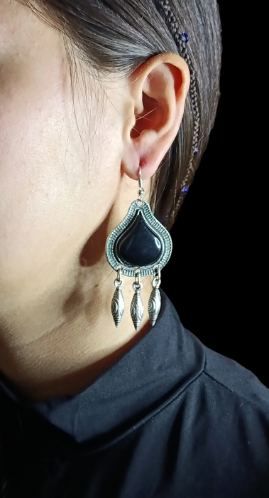 Cercei din zamac argintat 23 [2]