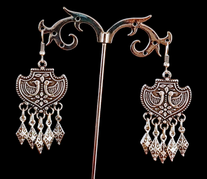 Cercei din zamac argintat 46 [1]