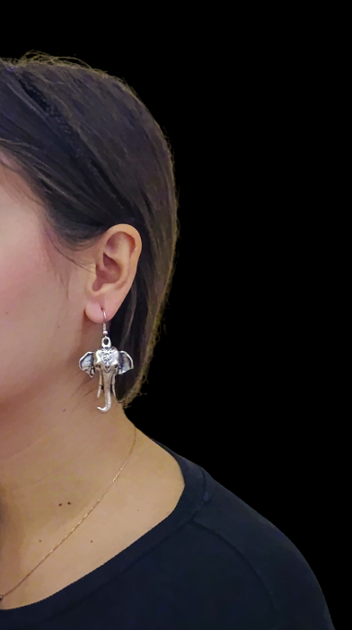 Cercei din zamac argintat 48 [2]