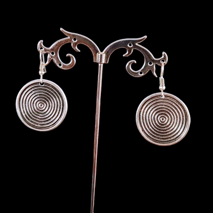 Cercei din zamac argintat 41 [1]